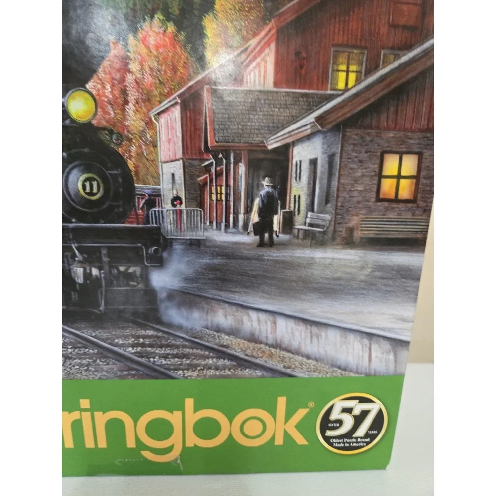 Springbok 1000 Piece Jigsaw Puzzle - Mountain Express (24